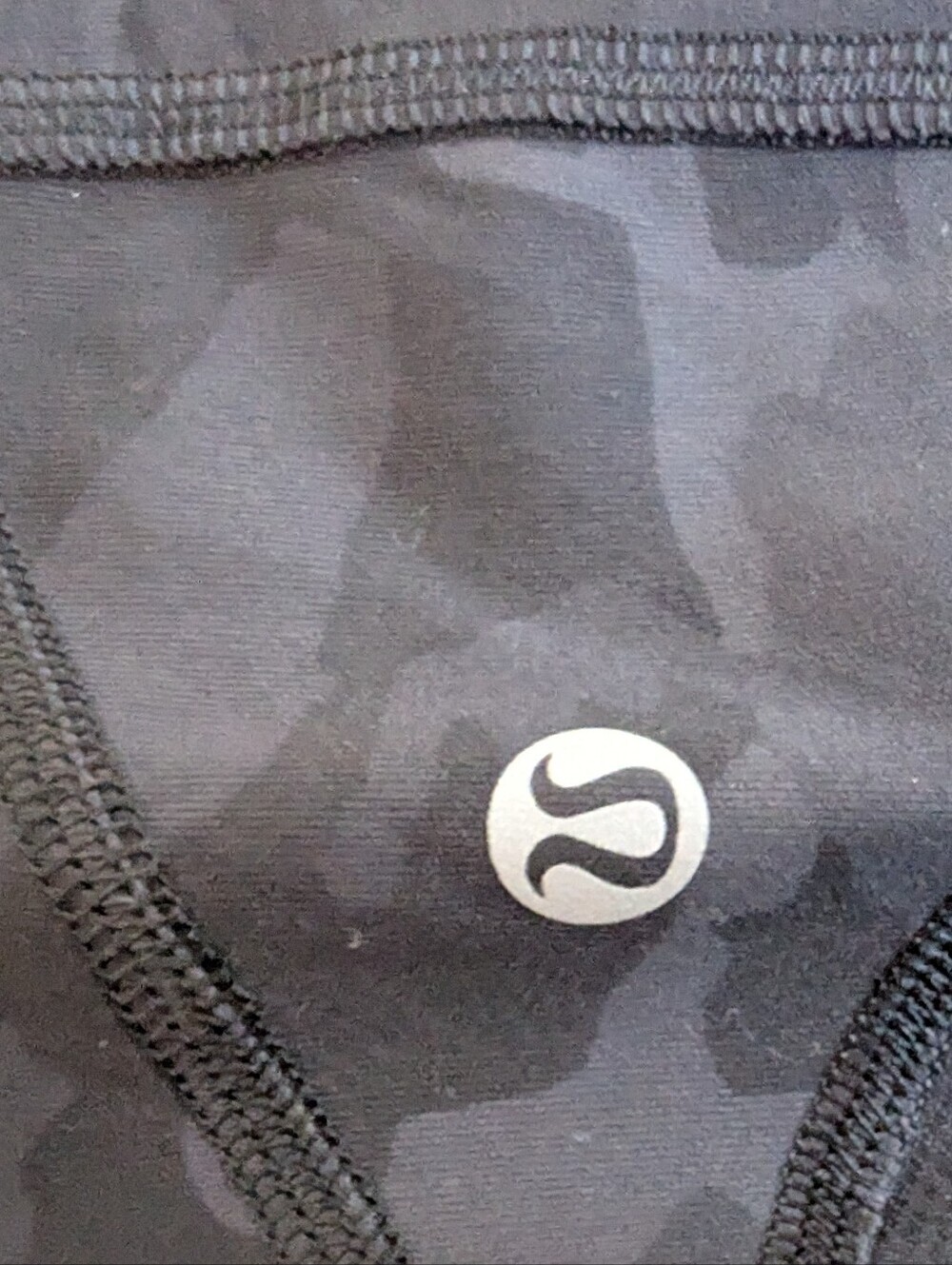 Lululemon,Pace Rival,High Rise Crop,Camo,Size 6 - Picture 5 of 7